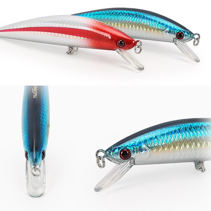 シンキングミノー シーバス ハートルアー 6色選ぶ130mm 40g 深層1m