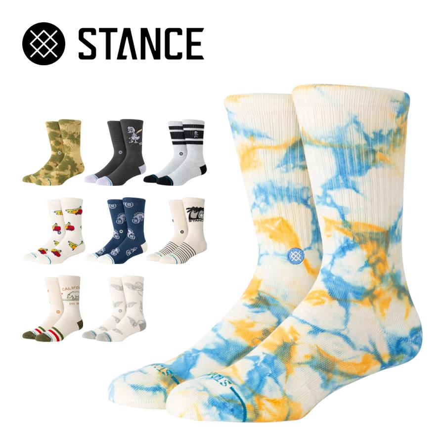 STANCE（スタンス） 新作追加 STANCE SOCKS ソックス クルー丈 ユニ