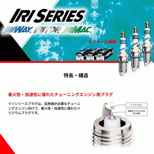 NGK 在庫あり イリウェイ8 IRIWAY8 BKR○Eタイプ ストックNO.4882 4本