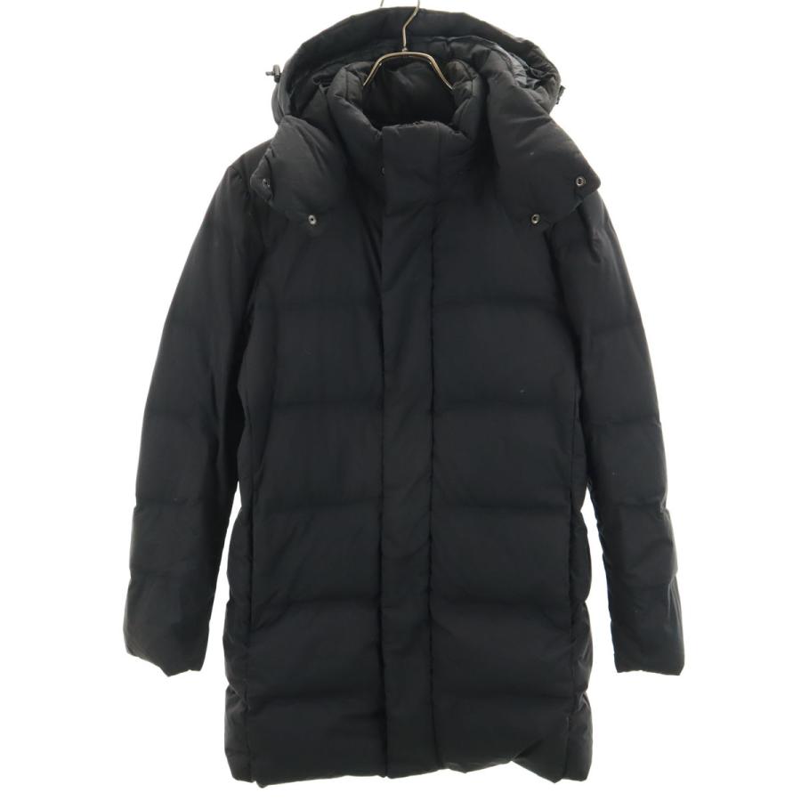 ユニクロ（UNIQLO） シームレス ダウンパーカー S ブラック メンズ