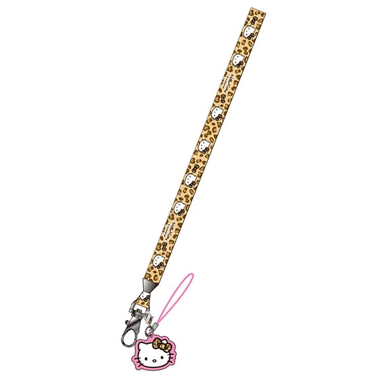 ハローキティ 90sネックストラップ ヒョウ 985309 GOGOギャル SANRIO