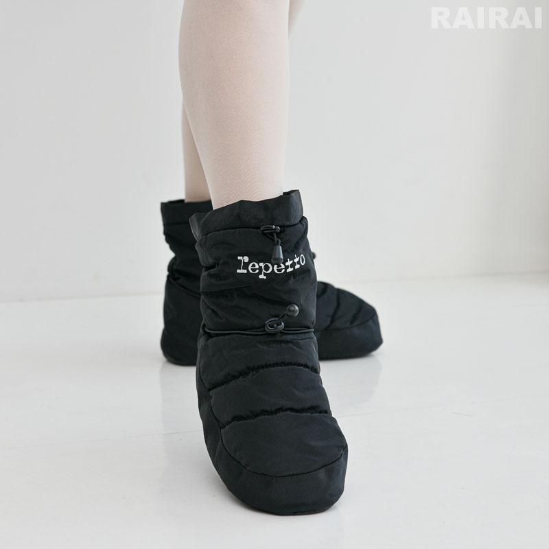 repetto（レペット） バレエ ウォームアップブーツ ピンク ブラック