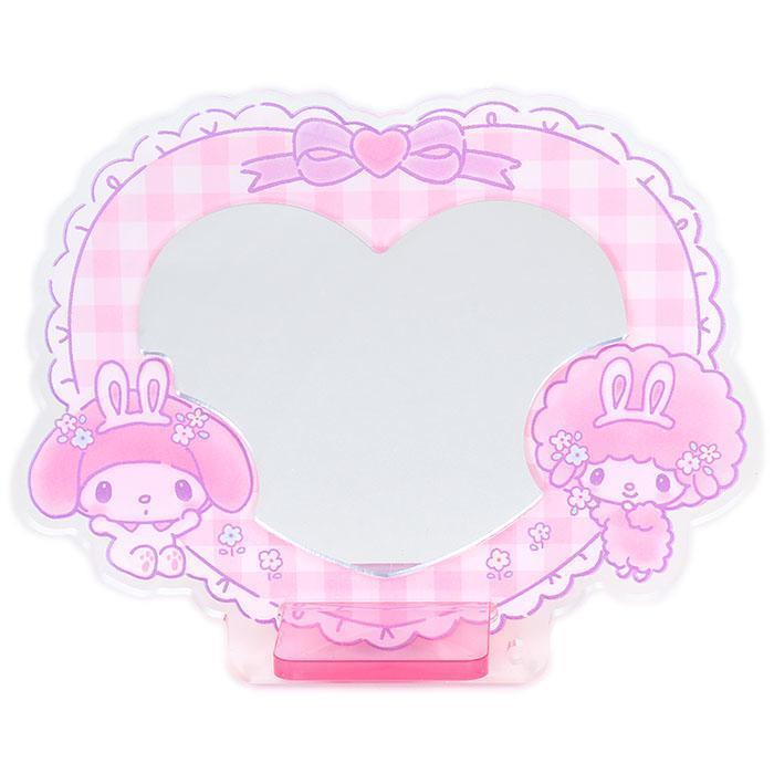 マイメロディ アクリルスタンドミラー 鏡 : キューティーショップ