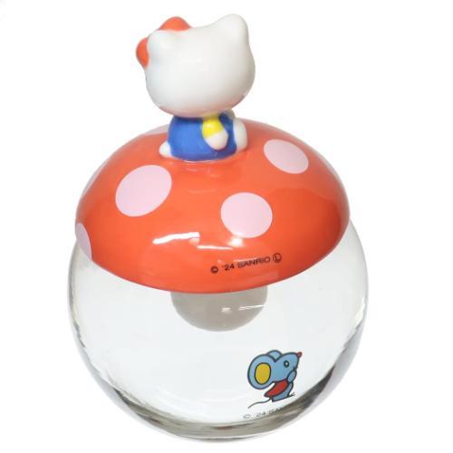 ハローキティ きのこキャニスター 保存容器 サンリオ キャラクター