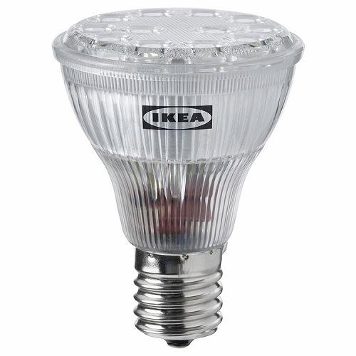 イケア（IKEA） LED電球 E17 リフレクター R14 600ルーメン 調光可能