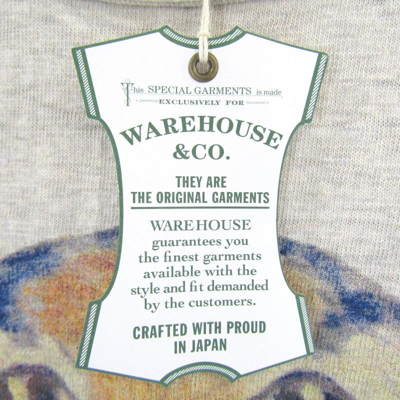 未使用 WAREHOUSE ウエアハウス 半袖Tシャツ PEPPERS 4601 ワイルド