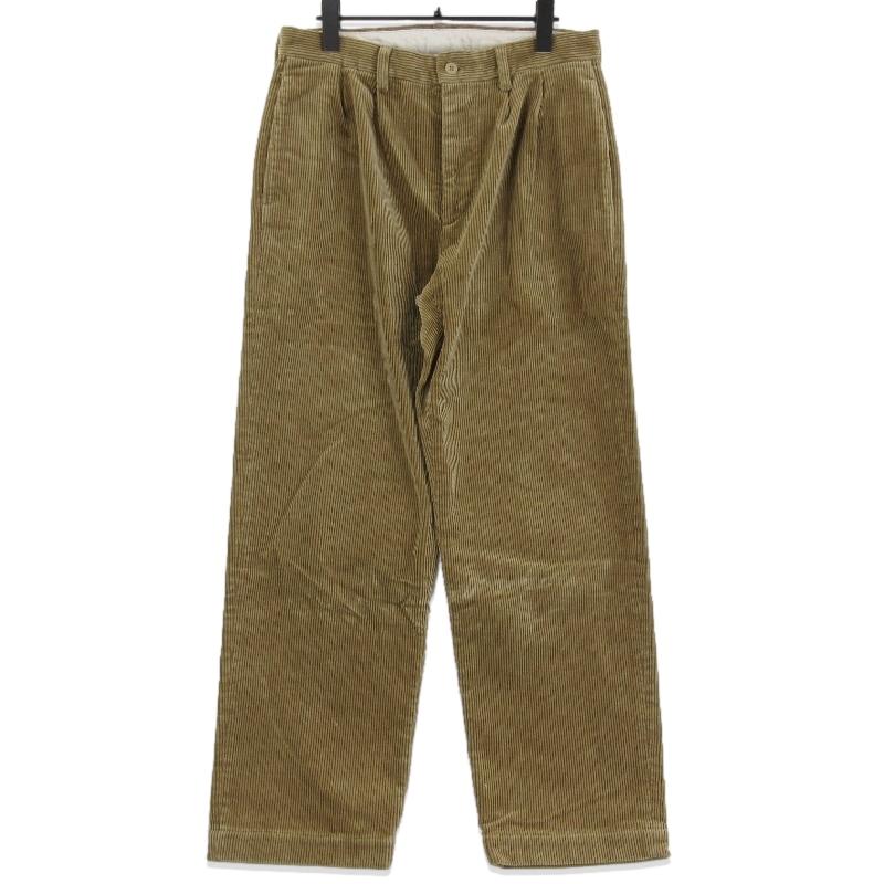 美品 DAYDREAM デイドリーム Elegant Corduroy Two Tuck Pants