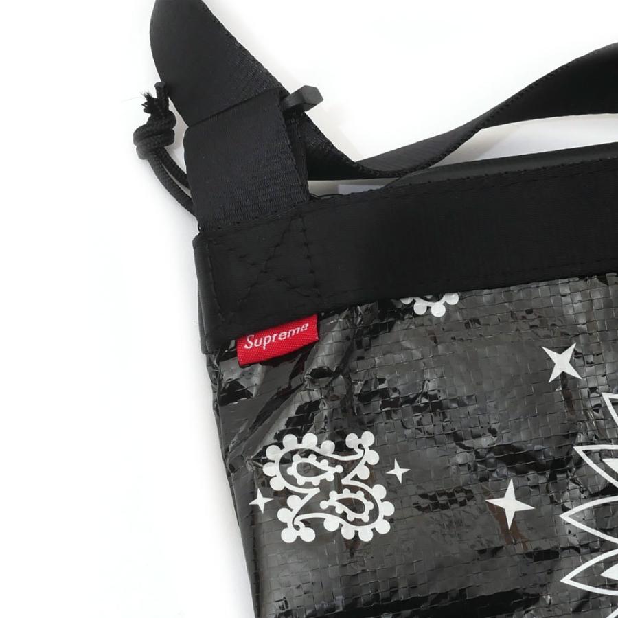 美品Supreme シュプリームバンダナ柄 パフショルダーバッグ 美品