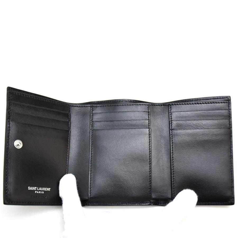 SAINT LAURENT 【並行輸入品】サンローラン パリ 三つ折り財布