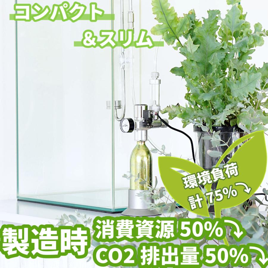 自動でCO2添加 水草育成用CO2フルセット Dタイプ （デジタルタイマー