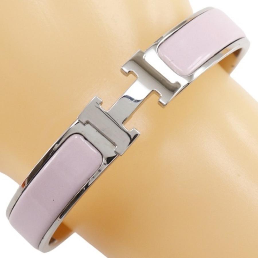 HERMES（エルメス） クリックH PM Hブレス バングル 金属製 シルバー