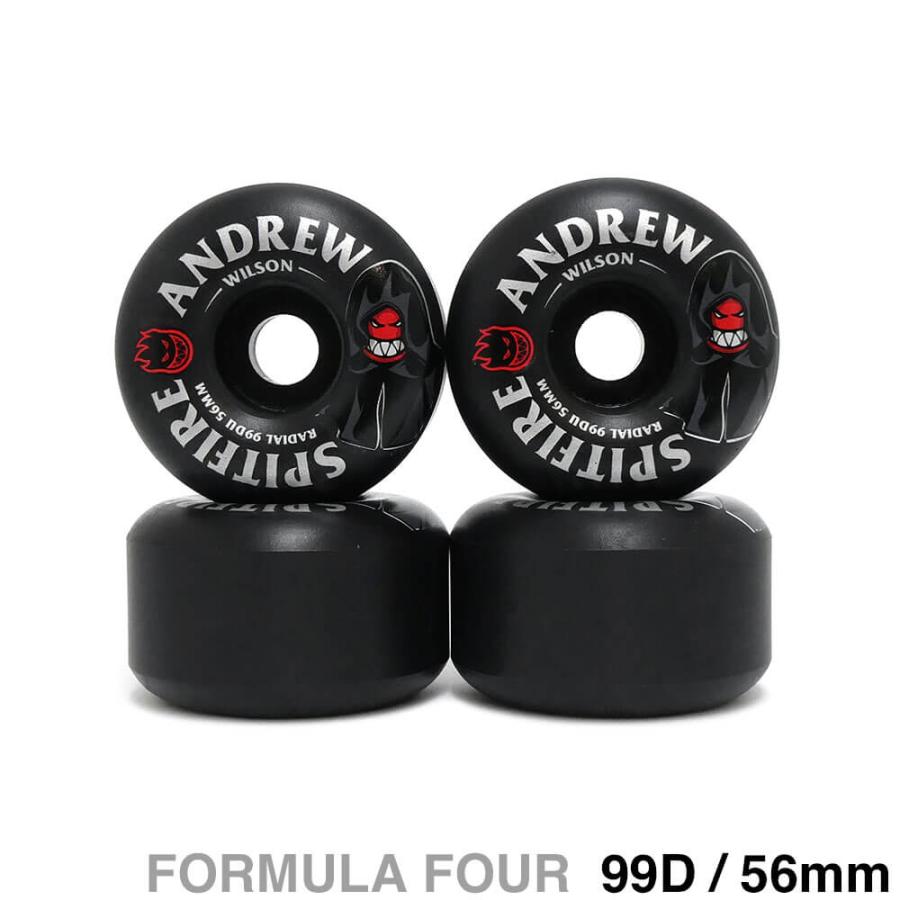 Formula Four 56mm99A スケートボードウィール 4個セット Spitfire