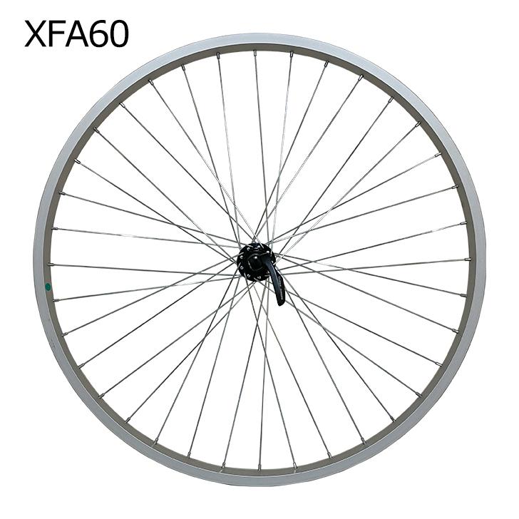 自転車用フロントホイール アルミ リム 26x1.50 クイックレリーズ 英