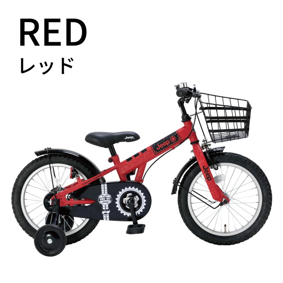 型落ち特価品】JEEP ジープ キッズサイクル 18インチ JE-18G オリーブ