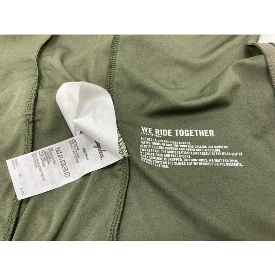 ラファ Rapha コアジャージ CORE JERSEY 半袖ジャージ Sサイズ カーキ