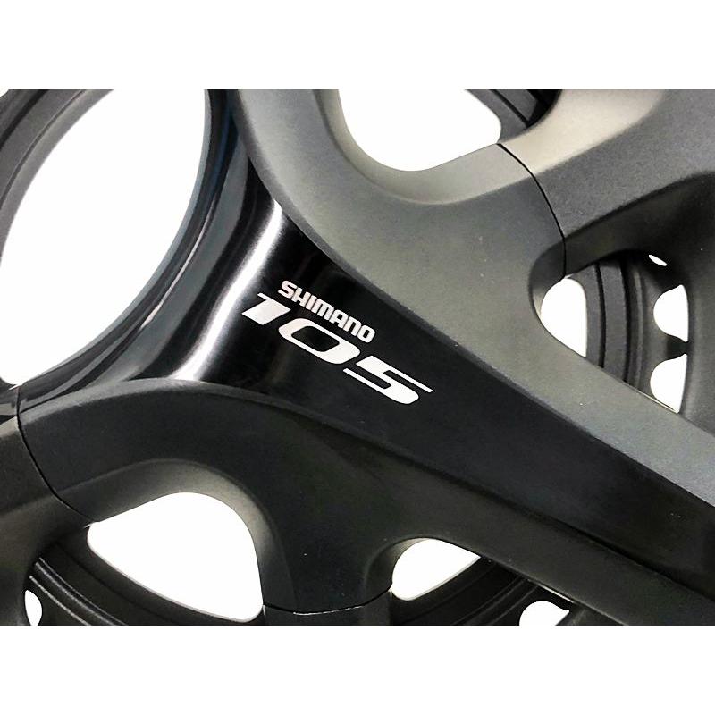 未使用品 シマノ SHIMANO 105 FC-5800 クランク ブラック 165mm 50/34