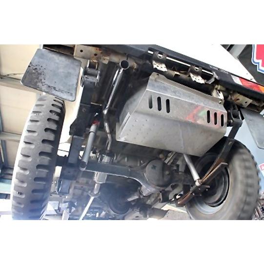 サクソン/SUXON」ジムニー（SJ30V）LJ50用チャンバー付きマフラー