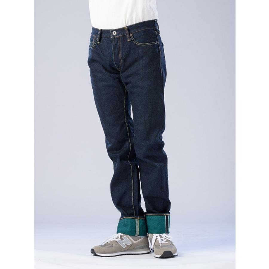 倉敷天領デニム カラー レボリューション タイト ストレート ジーンズ