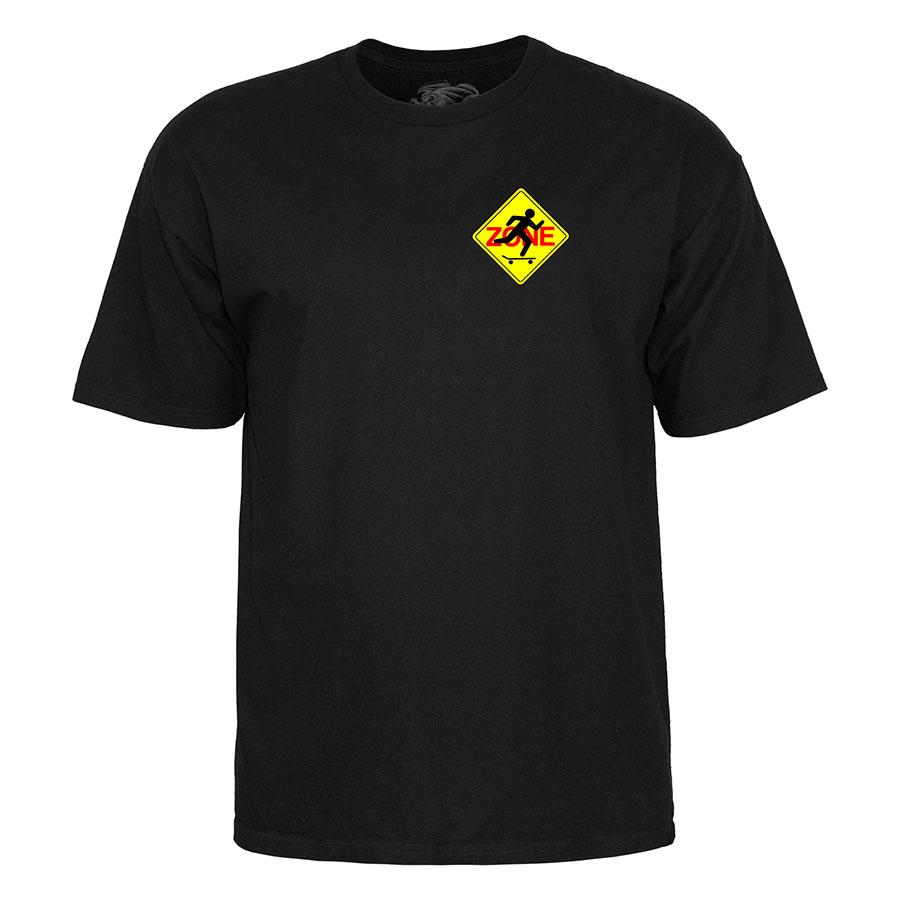 POWELL（パウエル） POWELL PERALTA SKATE ZONE S/S T BLACK ペラルタ