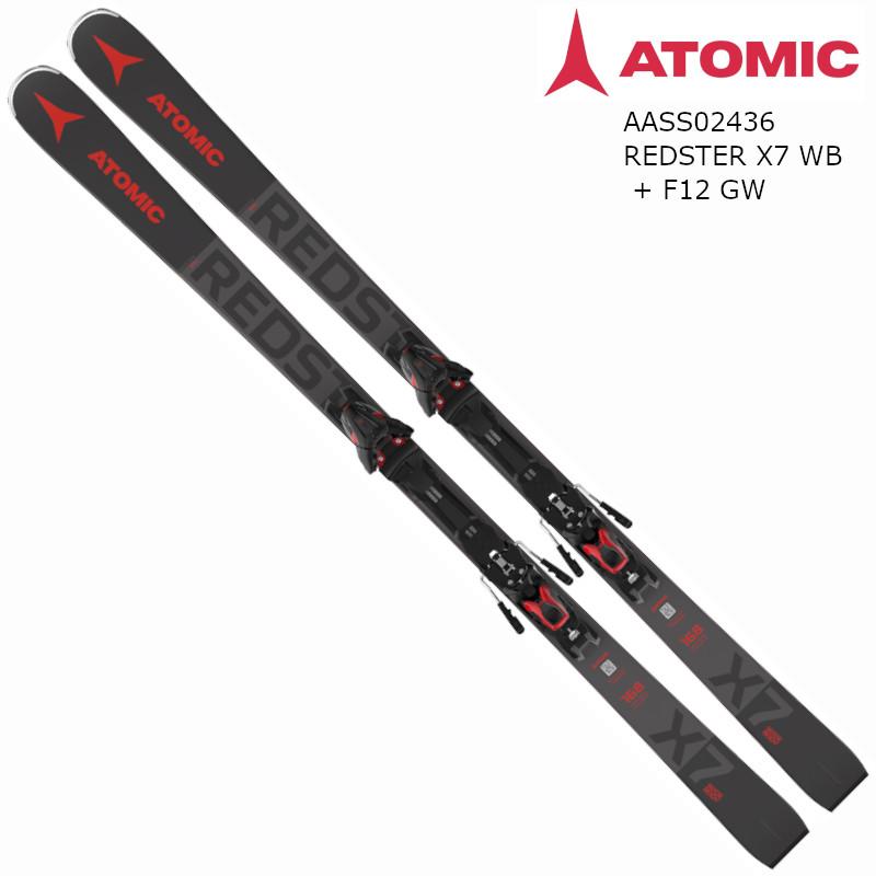 REDSTER アトミック スキー 2022 ATOMIC X7 WB RED + F12 GW レッド