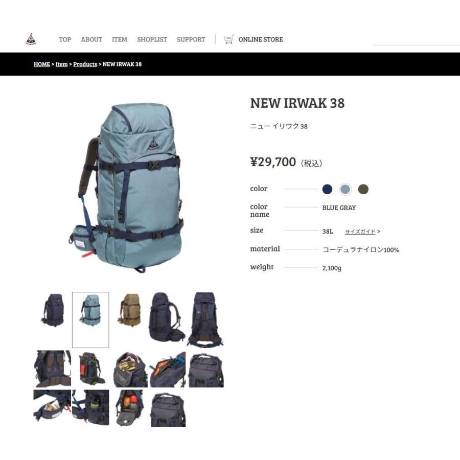 プラスワンワークス PLUS ONE WORKS NEW IRWAK 38 ニュー イリワク
