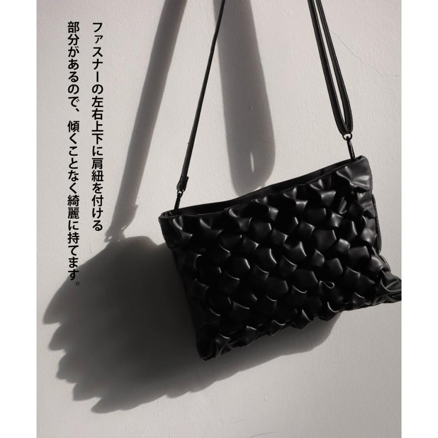 antiqua（アンティカ） エンボス加工バッグ バッグ レディース 鞄