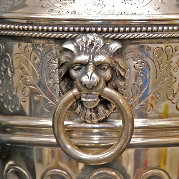 アンティーク シルバー アイスバスケット 銀食器 : アンティーク慈光