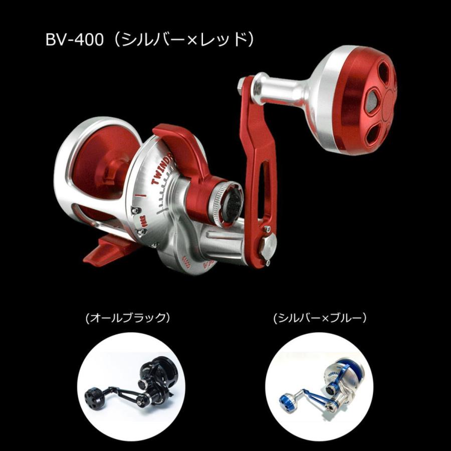 アキュレート バリアント BV-400-SBL シルバー×ブルー[4] : 釣具の