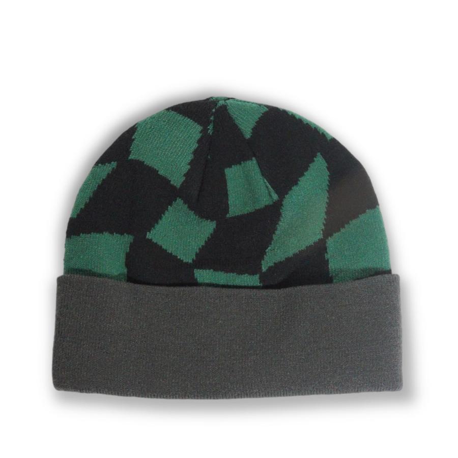 Dime（ダイム） ビーニー Check D Logo Beanie ニットキャップ ニット