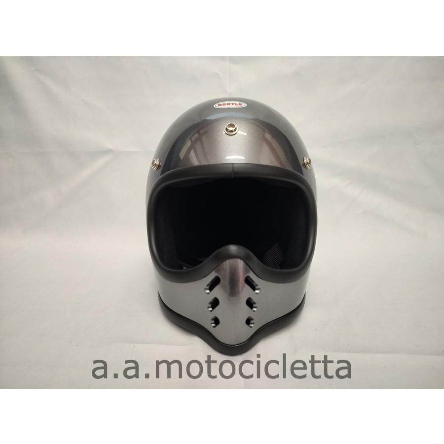 正規取扱店 オーシャンビートル BEETLE MTX スペースグレー ヘルメット