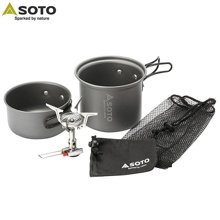 SOTO SOTO（新富士バーナー）アミカス クッカーコンボ SOD-320CC OD缶