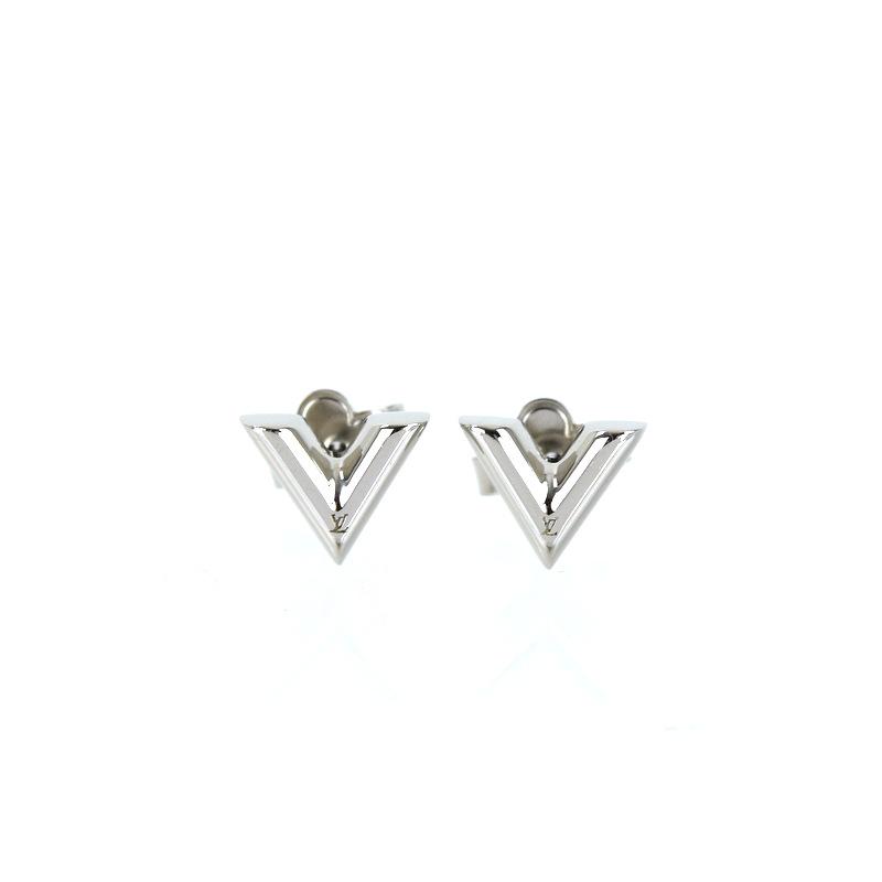 LOUIS VUITTON（ルイ・ヴィトン） ピアス・エセンシャル V シルバー