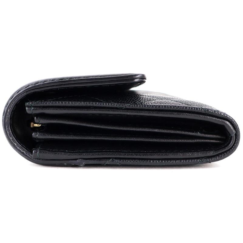 CHANEL（シャネル） 長財布 ブラック CCフィグリー 二つ折り長財布