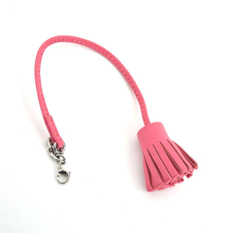 HERMES（エルメス） バッグチャーム カルメンチータ レザー ピンク