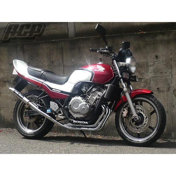 プリティー製 JADE 250 極 タイプ2 4-2-1 マフラー メッキ : エーシー