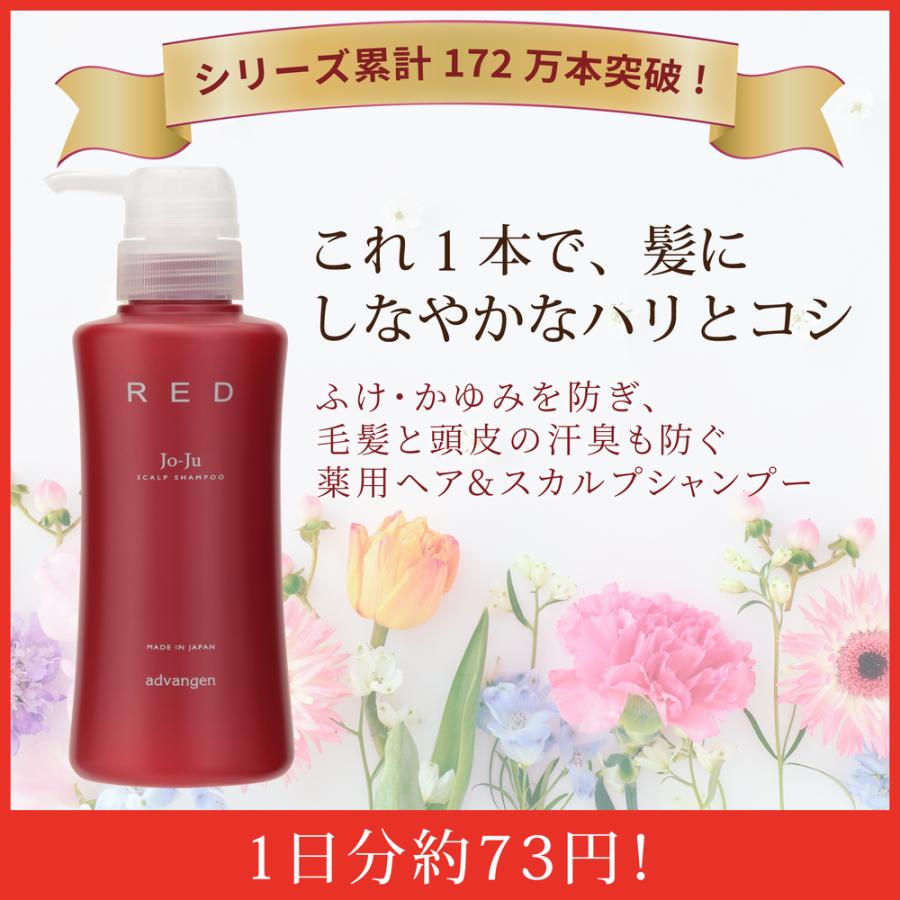 スカルプシャンプー Jo-Ju RED ( ジョジュレッド ) スカルプ