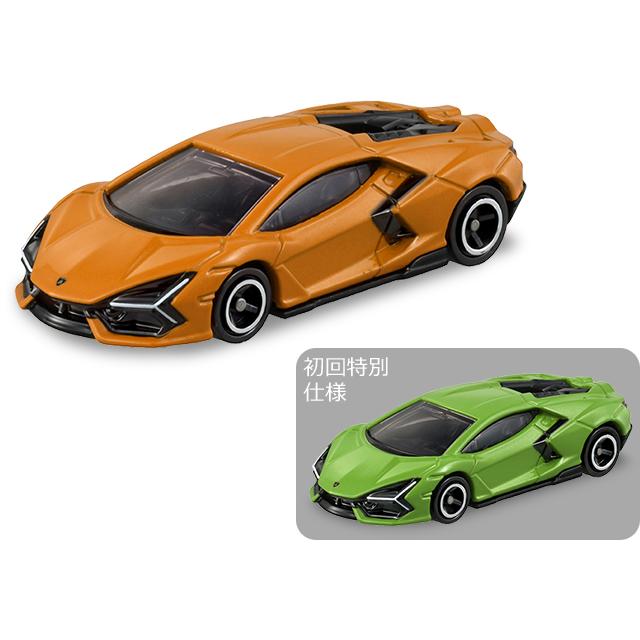トミカ NO.107 ランボルギーニ レヴエルト (通常品 ＆ 初回特別仕様) 2