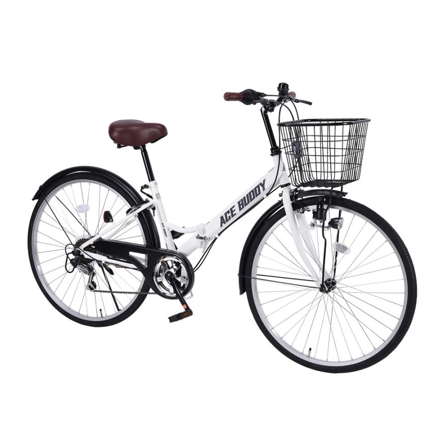 シティサイクル 26インチ シマノ6段変速ギア ママチャリ 自転車