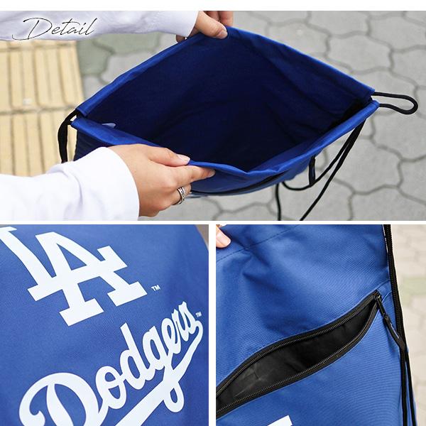 ドジャース ナップサック ブルー MLB dodgers LA 大谷翔平 グッズ ジム
