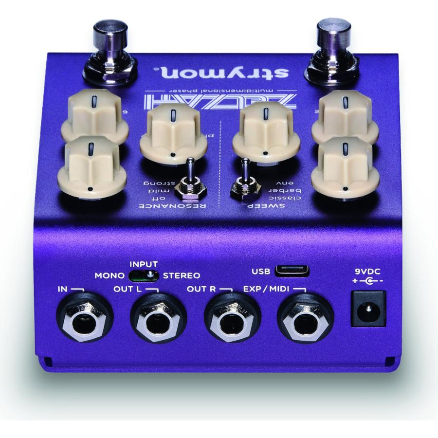 Strymon ZELZAH Multidimensional Phaser マルチ ディメンショナル