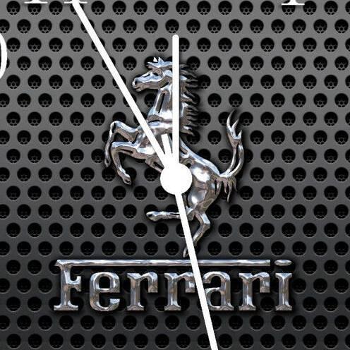 Ferrari（フェラーリ） フェラーリ時計 スポーツカー掛時計 ウオール