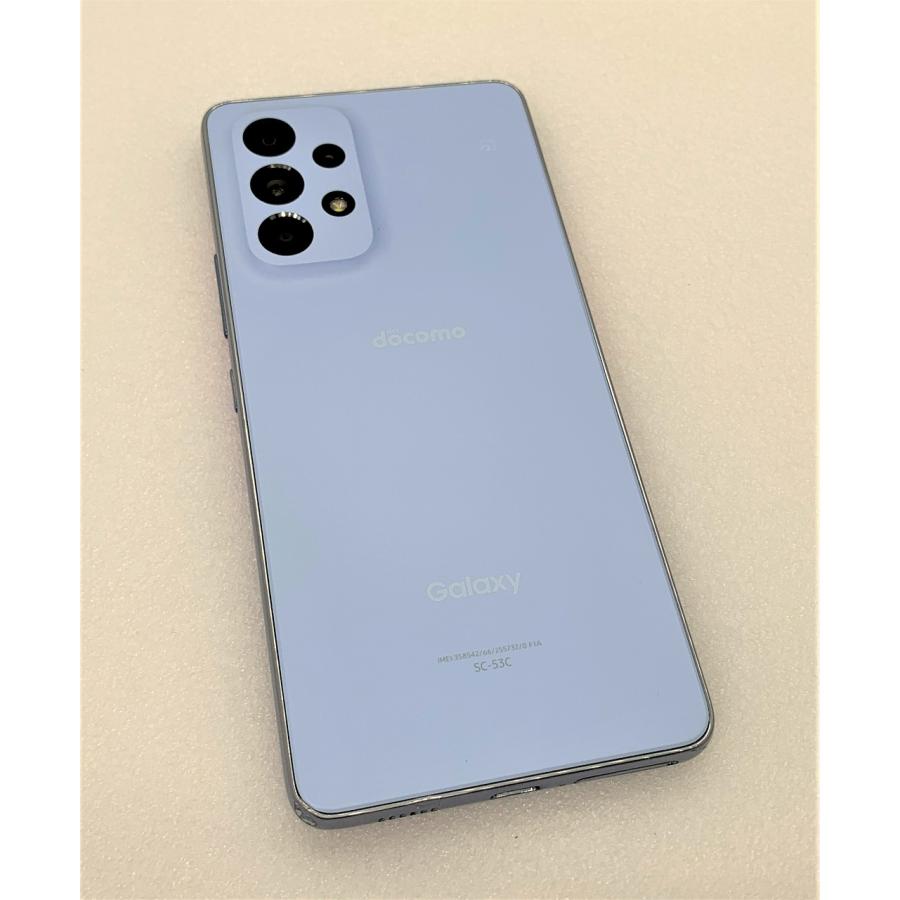 Galaxy A 中古 SAMSUNG A53 5G 128GB オーサムブルー SC-53C SIMフリー