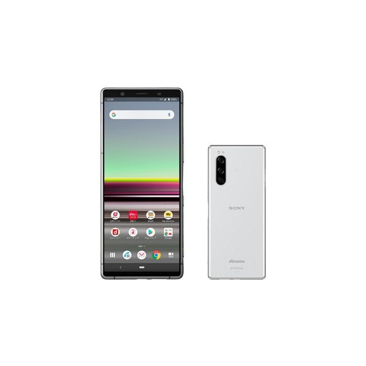 Xperia 5 SIMフリー SO-01M グレー [Grey] 未使用品 docomo SONY 白
