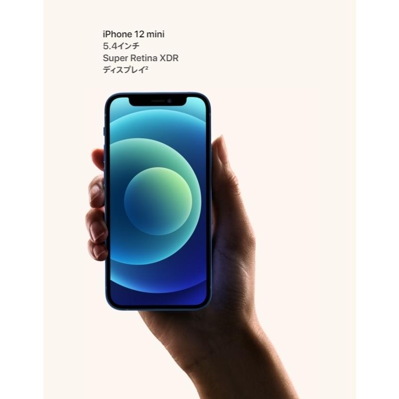 iPhone 12 mini SIMフリー 未使用品 iPhone12 64GB ブルー [Blue