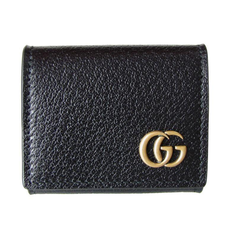 GUCCI（グッチ） コインケース 小銭入れ メンズ GGマーモント ブラック