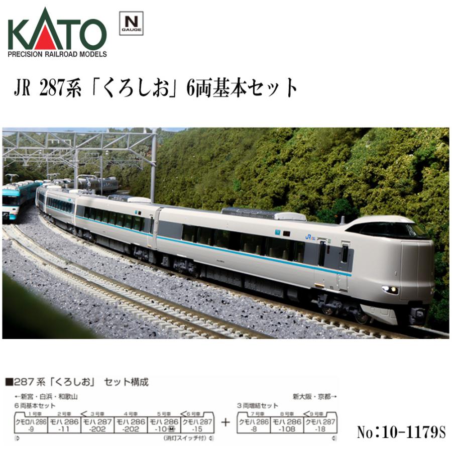 No:10-1179S KATO 287系「くろしお」6両基本セット 鉄道模型 Nゲージ