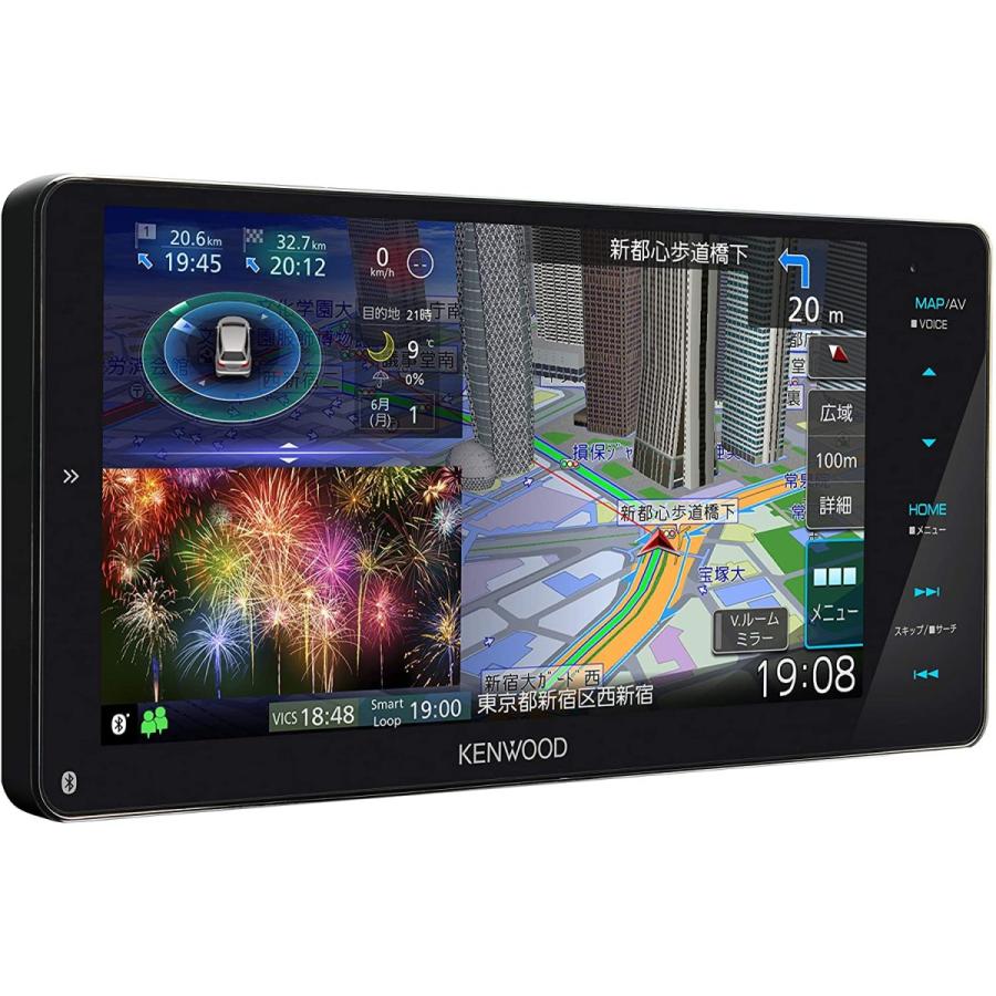 彩速ナビ ケンウッド カーナビ 7型 MDV-M807HDW Bluetooth Wi-Fi