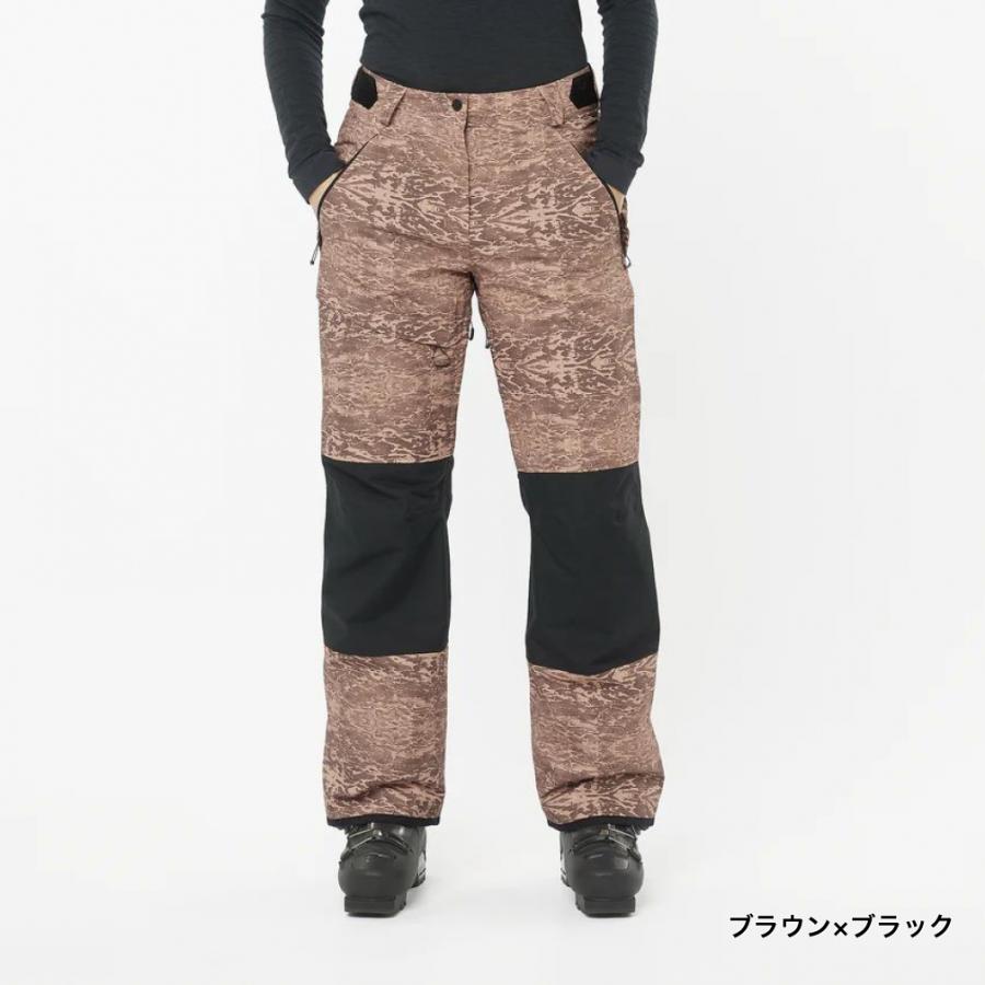 SALOMON（サロモン） レディース スキー パンツ バシュレイ パフパンツ