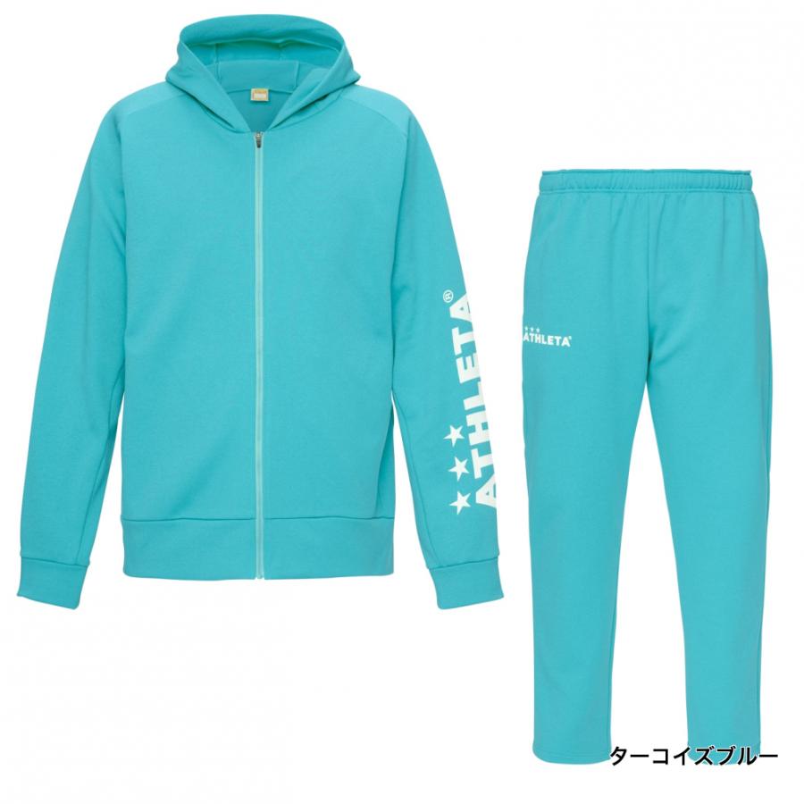ATHLETA（アスレタ） メンズ 上下セット フルジップ スウェットZIP