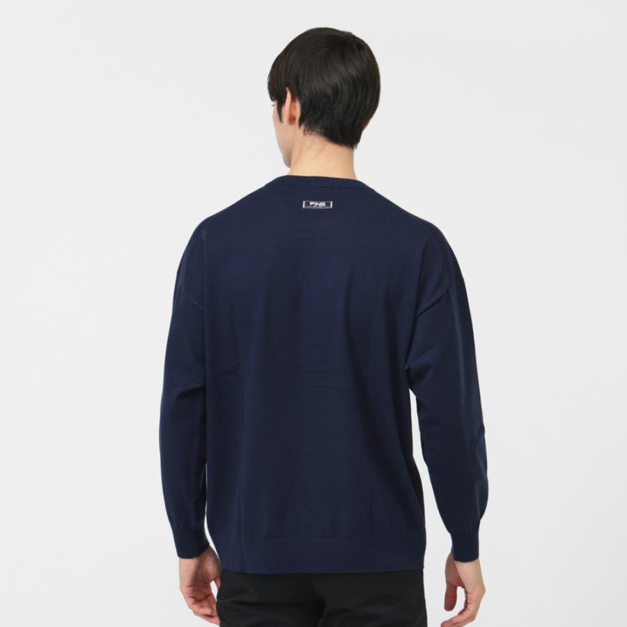 PING（ピン） ゴルフウェア 長袖セーター 秋 冬 24FW Mr. クルーネック